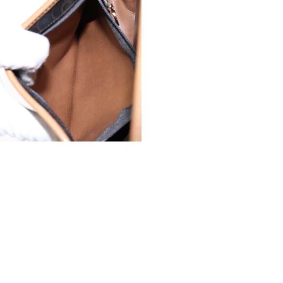 DIOR Honeycomb Canvas Shoulder Bag Pvc Black Gold - Picture 13 of 13